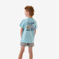 Boys Burlebo Tackle Shop Tee - Sky Blue