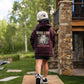 Boys Burlebo Fleece Hoodie - Field Companion | Maroon