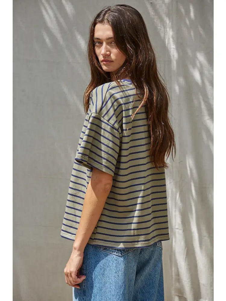 Landon Oversized Cotton Tee
