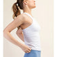 Butter Sleeveless Racer Back Tank Top