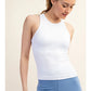 Butter Sleeveless Racer Back Tank Top