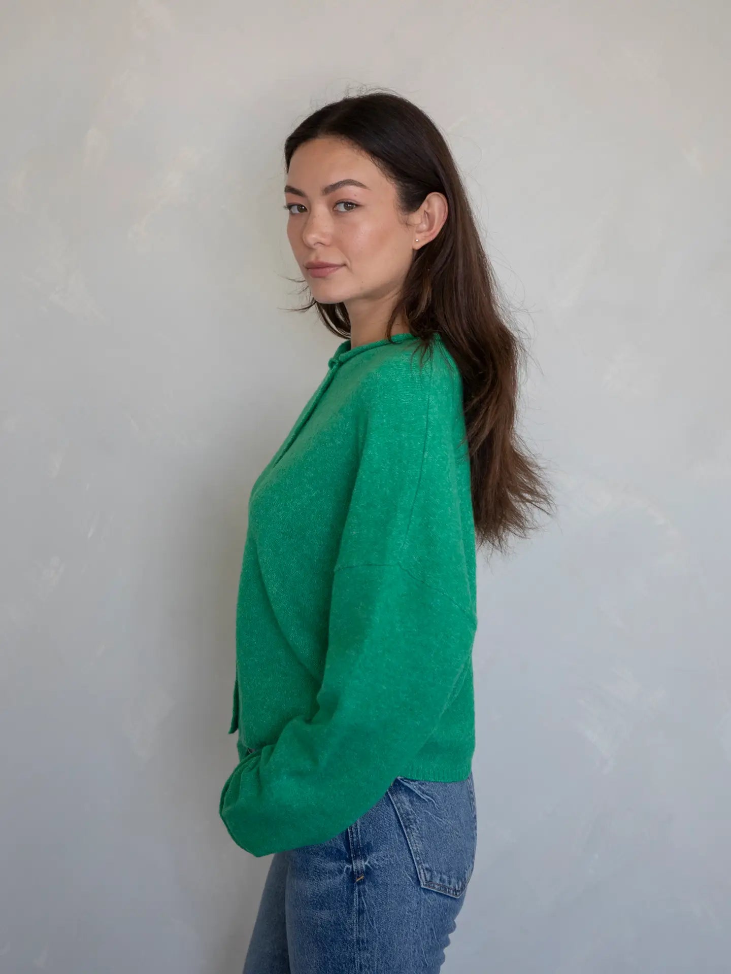 Piper Cardigan - Kelly Green