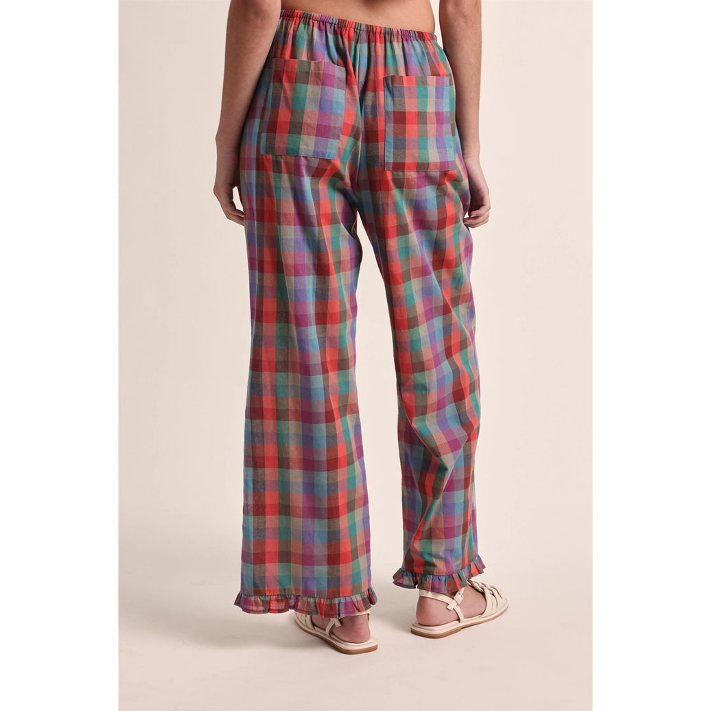 Rainbow Plaid Pants