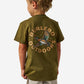 Boys Burlebo Wood Duck Tee - Hunter Green
