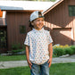 Boys Burlebo Performance Polo - Mallard Duck Dog