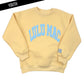 LULU MAC | Butter w/ Light Blue Puff Sweatshirt