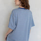 Cassie Striped Tee
