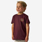 Boys Burlebo Duck Down Tee - Maroon