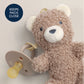 Bitzy Pal Pacifier & Plush | Bear