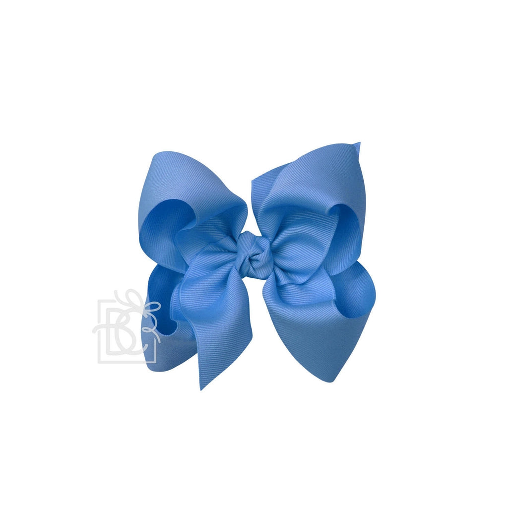 Grosgrain Double Knot Bow | Capri Blue