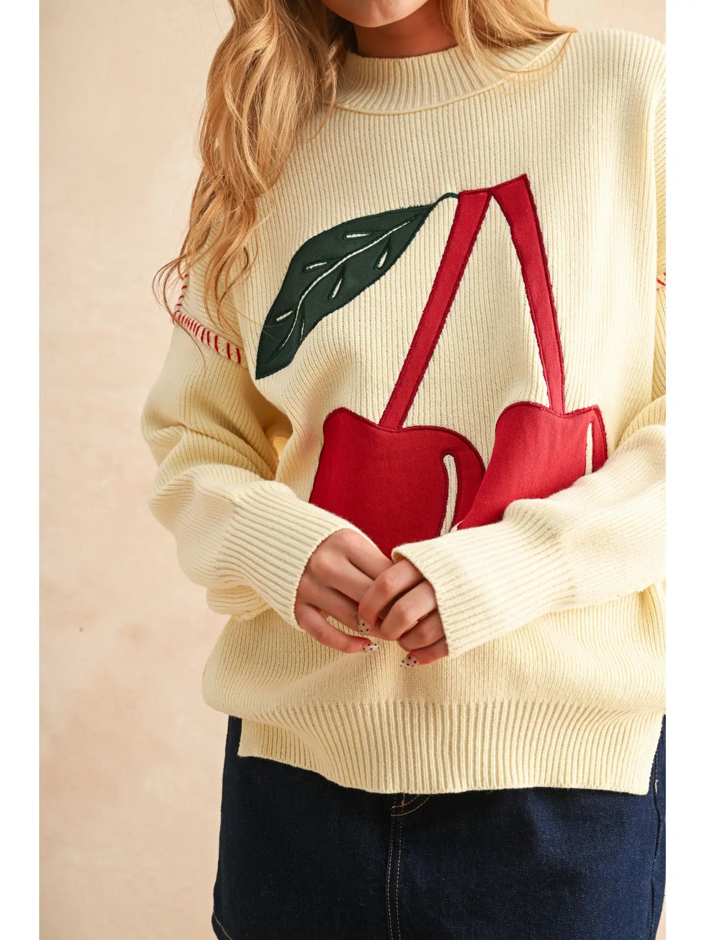 Cherry Patch Sweater