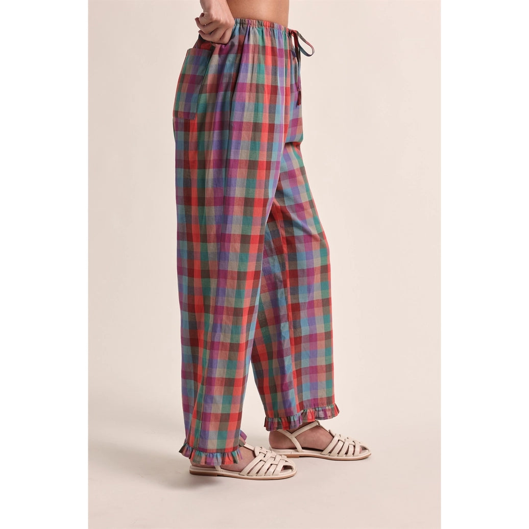 Rainbow Plaid Pants