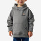 Boys Burlebo Fleece Hoodie - Ducks Flying In | Dark Heather Grey