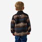 Boys Burlebo Wave on Wave Mountain Fleece Sherpa Full Zip Jacket