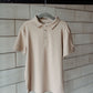 Boys Burlebo Heather Khaki Polo