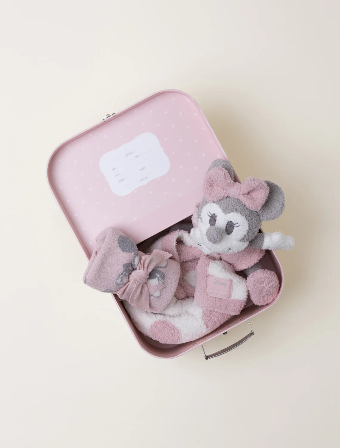 Barefoot Dreams CozyChic Ultra Lite Minnie Mouse Infant Set