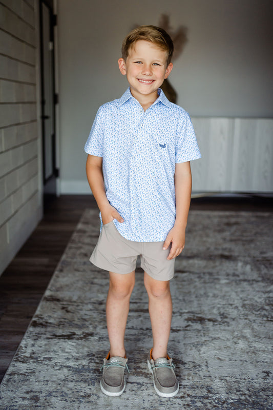 Boys Southern Marsh Flyline Performance Polo