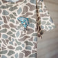 Boys Burlebo Camo Trout Pocket Tee