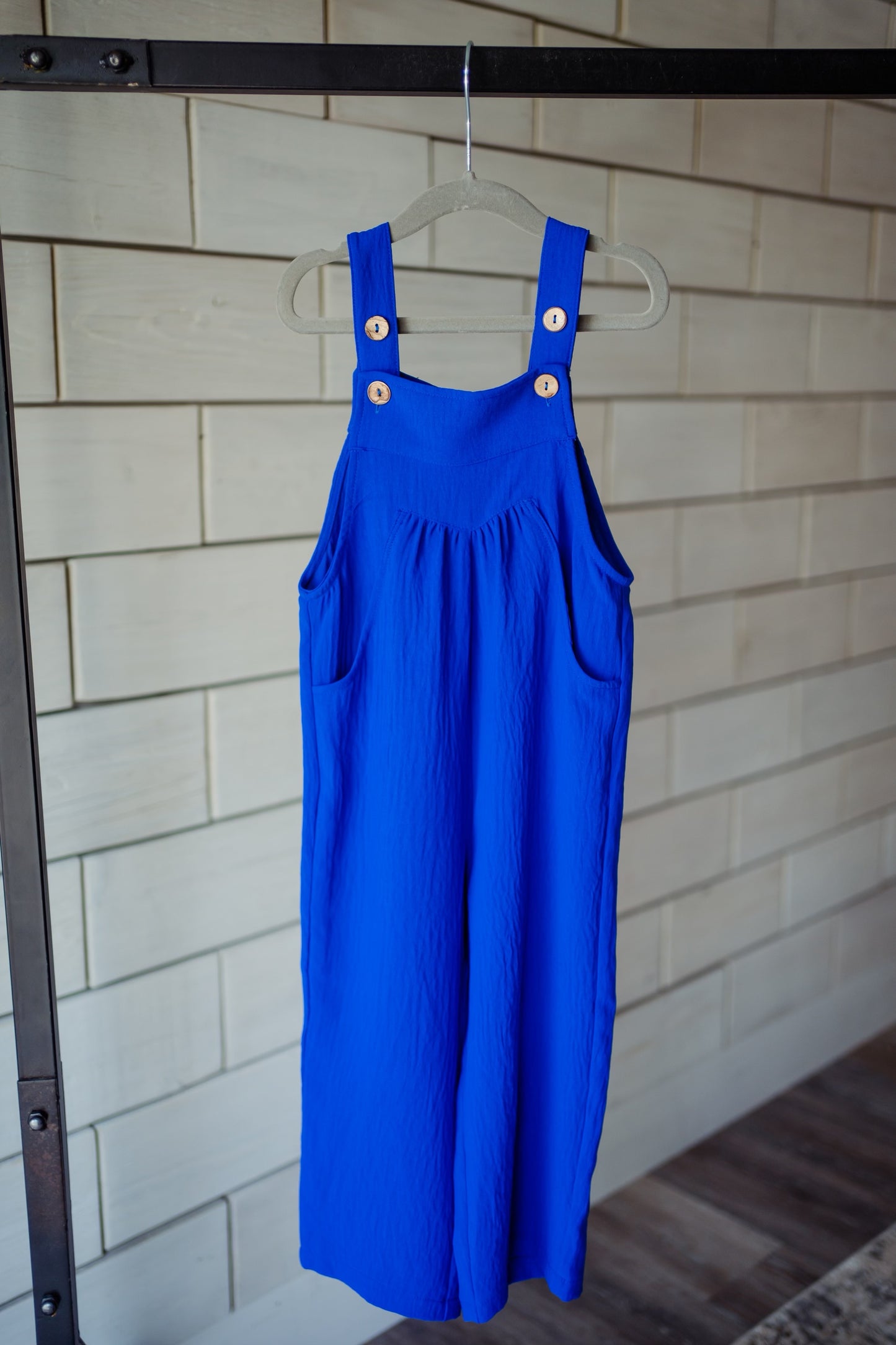 Bleed Blue Buttoned Jumpsuit