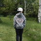 Boys Burlebo Fleece Hoodie - Ducks Flying In | Dark Heather Grey