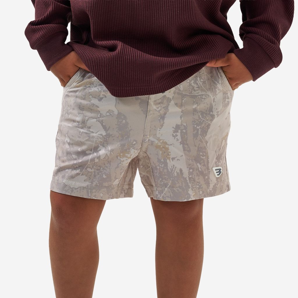 Boys Burlebo Athletic Shorts - Drifter Camo