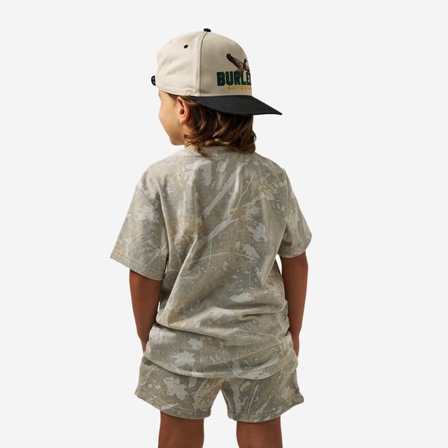 Boys Burlebo Vintage Washed Tee | Drifter Camo