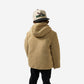 Boys Burlebo Mountain Fleece Hoodie Jacket - Tan