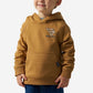 Boys Burlebo Fleece Hoodie - Mallard Camo Dog | Light Brown