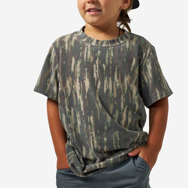 Boys Burlebo Vintage Washed Tee | Midland Camo