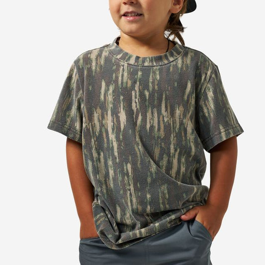 Boys Burlebo Vintage Washed Tee | Midland Camo