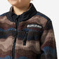 Boys Burlebo Wave on Wave Mountain Fleece Sherpa Full Zip Jacket