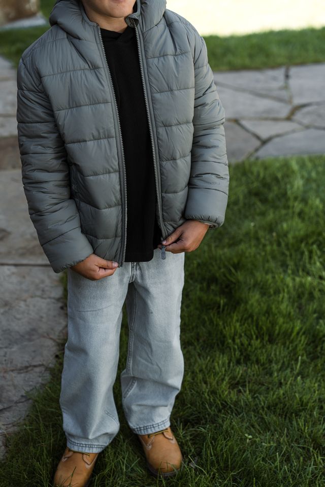 Boys Burlebo Mountain Fleece Hoodie Jacket - Classic Deer Camo