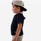 Boys Burlebo Short Sleeve Performance Hoodie - Black