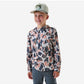 Boys Burlebo Performance Hoodie - Vintage Camo