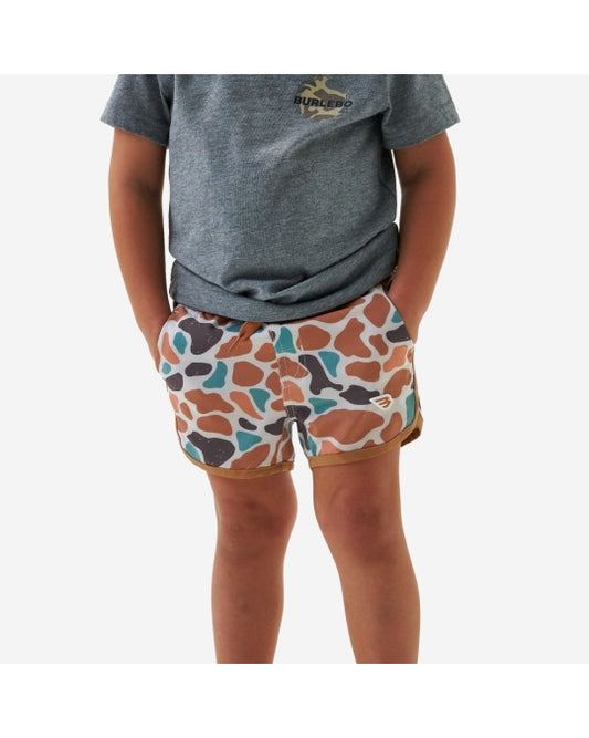 Boys Burlebo Swim Trunk - Bayside Camo