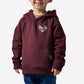 Boys Burlebo Fleece Hoodie - Field Companion | Maroon