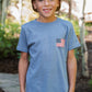 Boys Burlebo Shotgun Shell Flag Tee