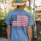 Boys Burlebo Shotgun Shell Flag Tee