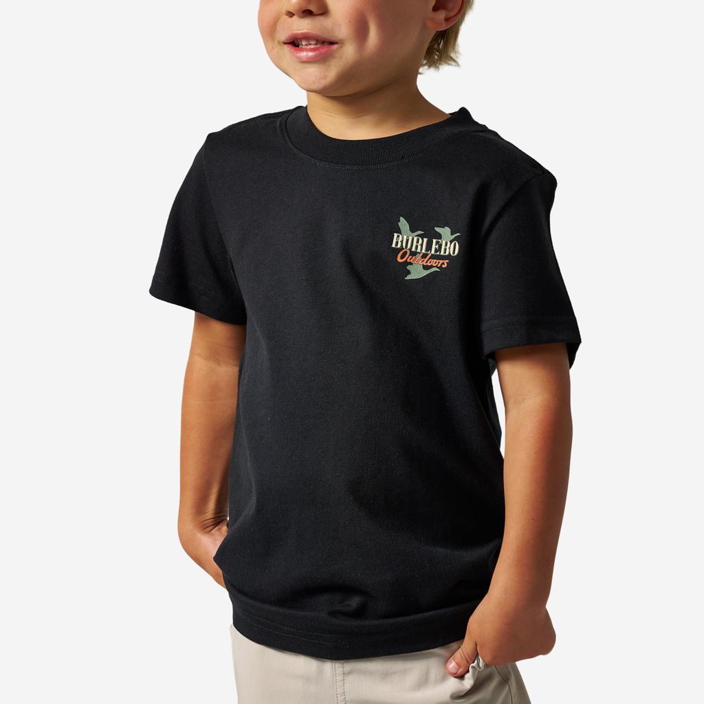Boys Burlebo Field Companion Tee - Black