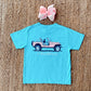 LillyBelle Dog In Jeep Tee