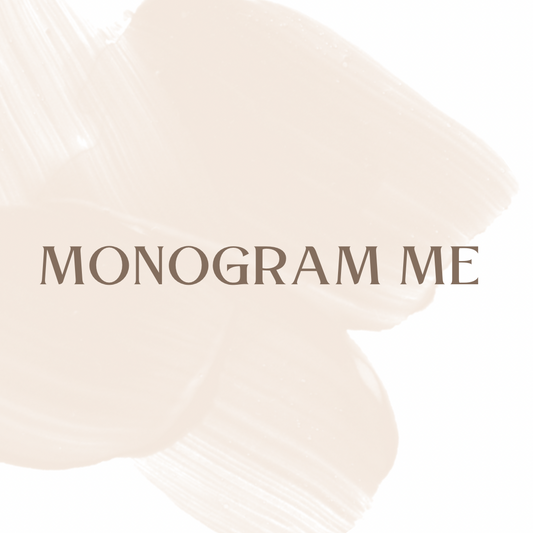 Monogram Add On