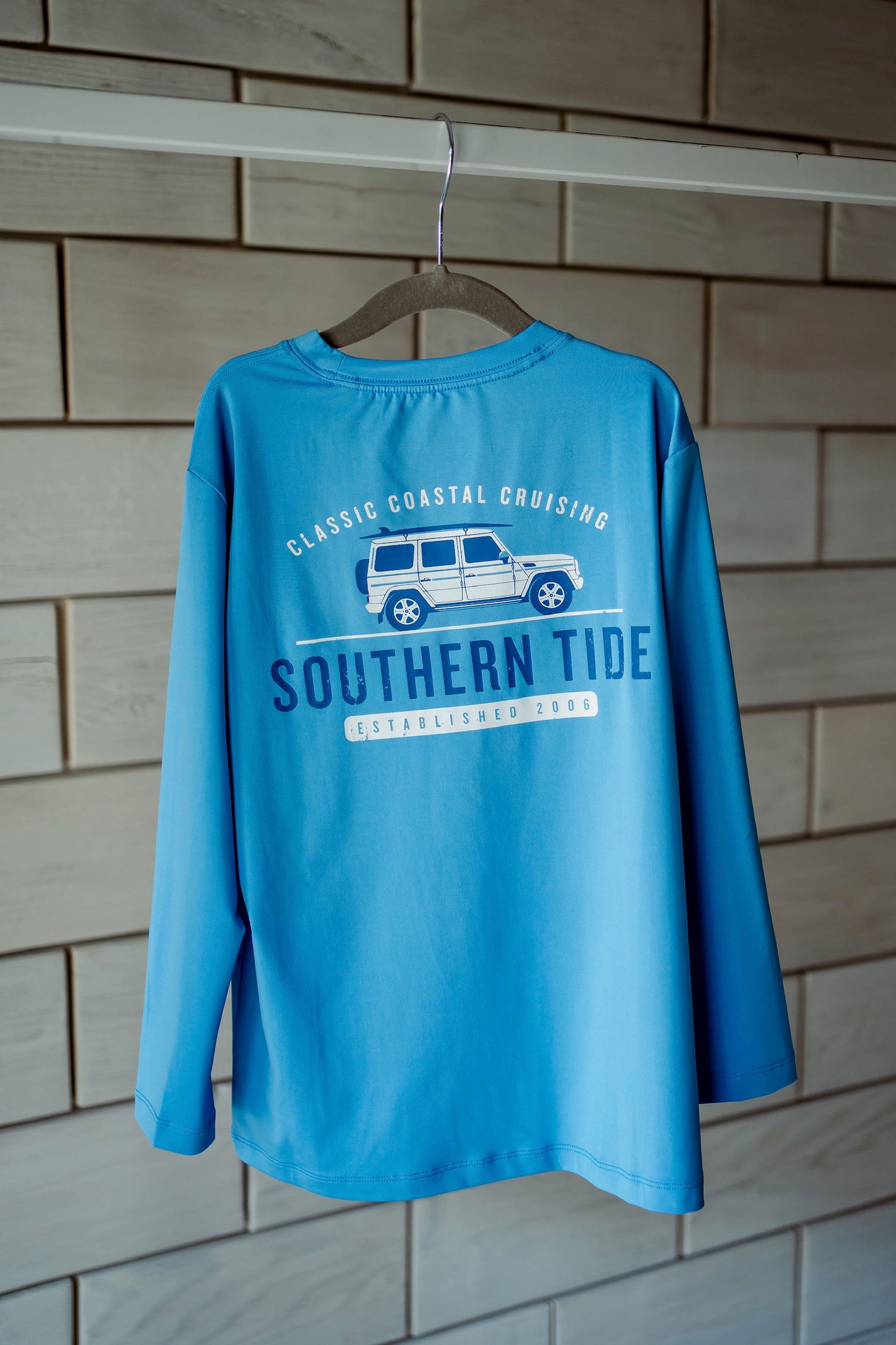 Boys Southern Tide Classic Cruising Long Sleeve Performance T-Shirt