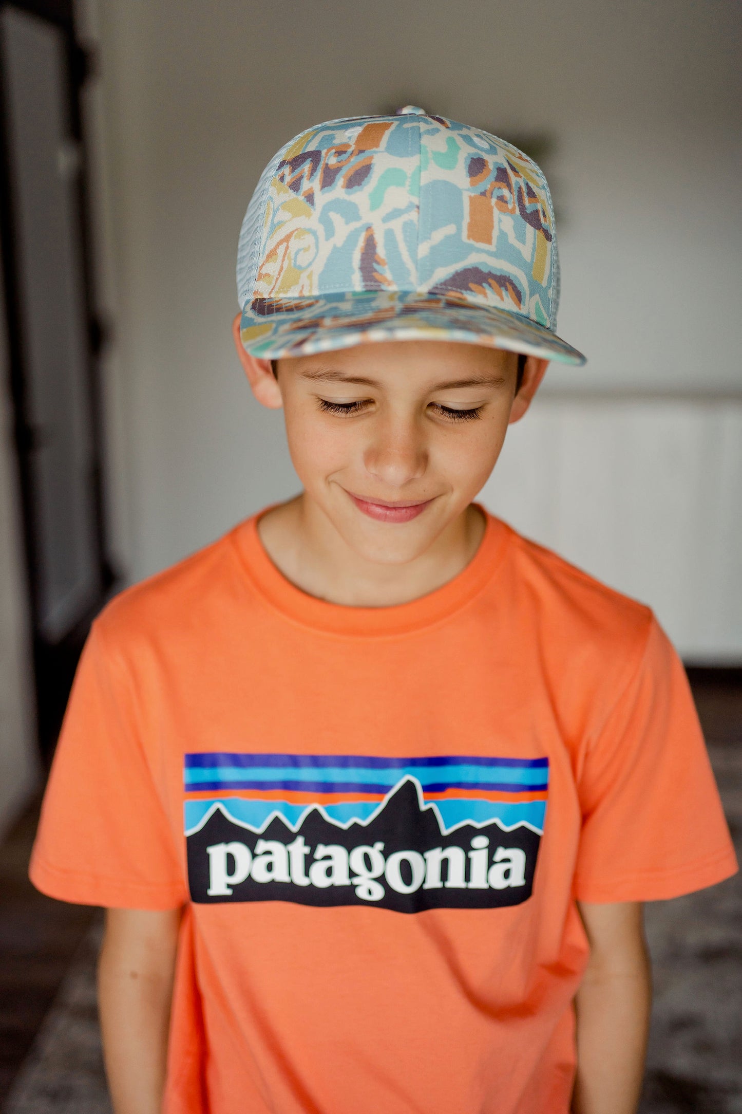 Kids Patagonia Trucker Hat - Thriving Planet