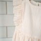 Pippa Striped Ruffle Sleeve Dress
