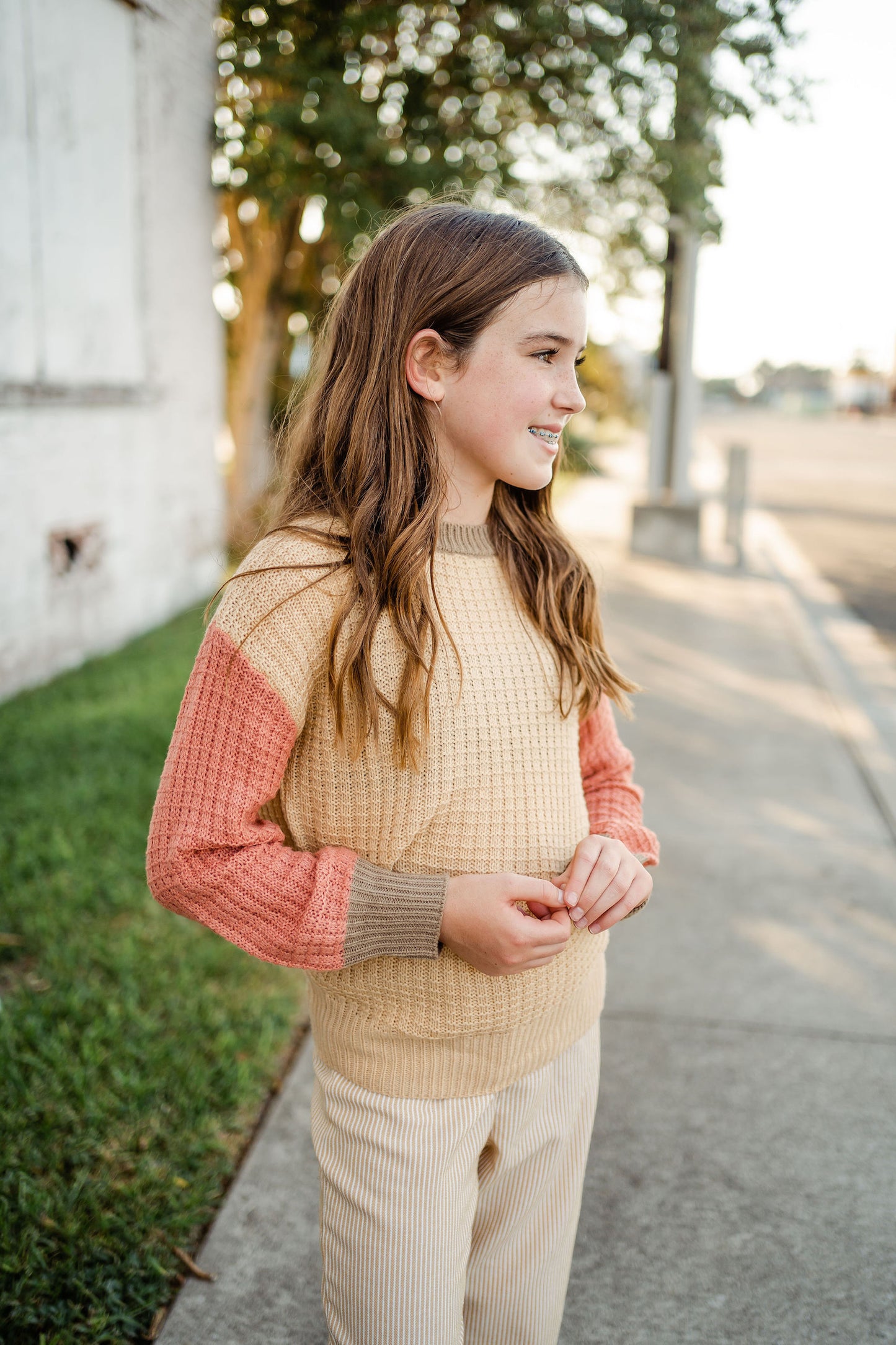 Lauren Waffle Knit Sweater