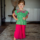 A Little Luck Flutter Sleeve Top