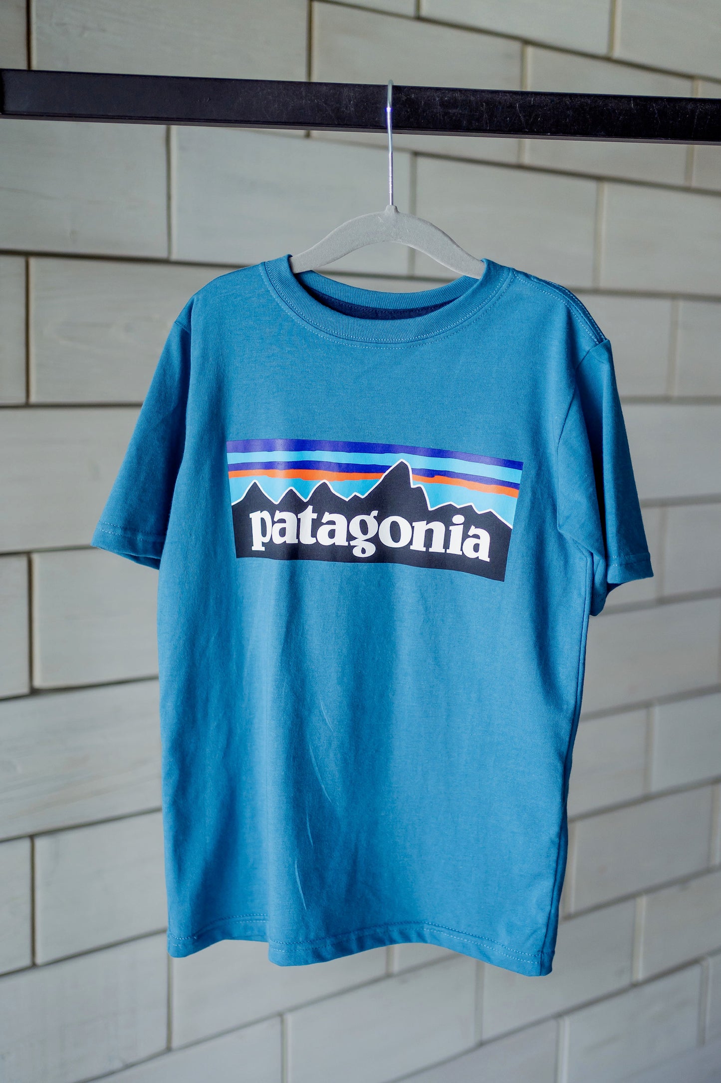 Kids Patagonia Regenerative P-6 Logo T-Shirt
