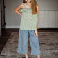 Reese Crop Flare Denim